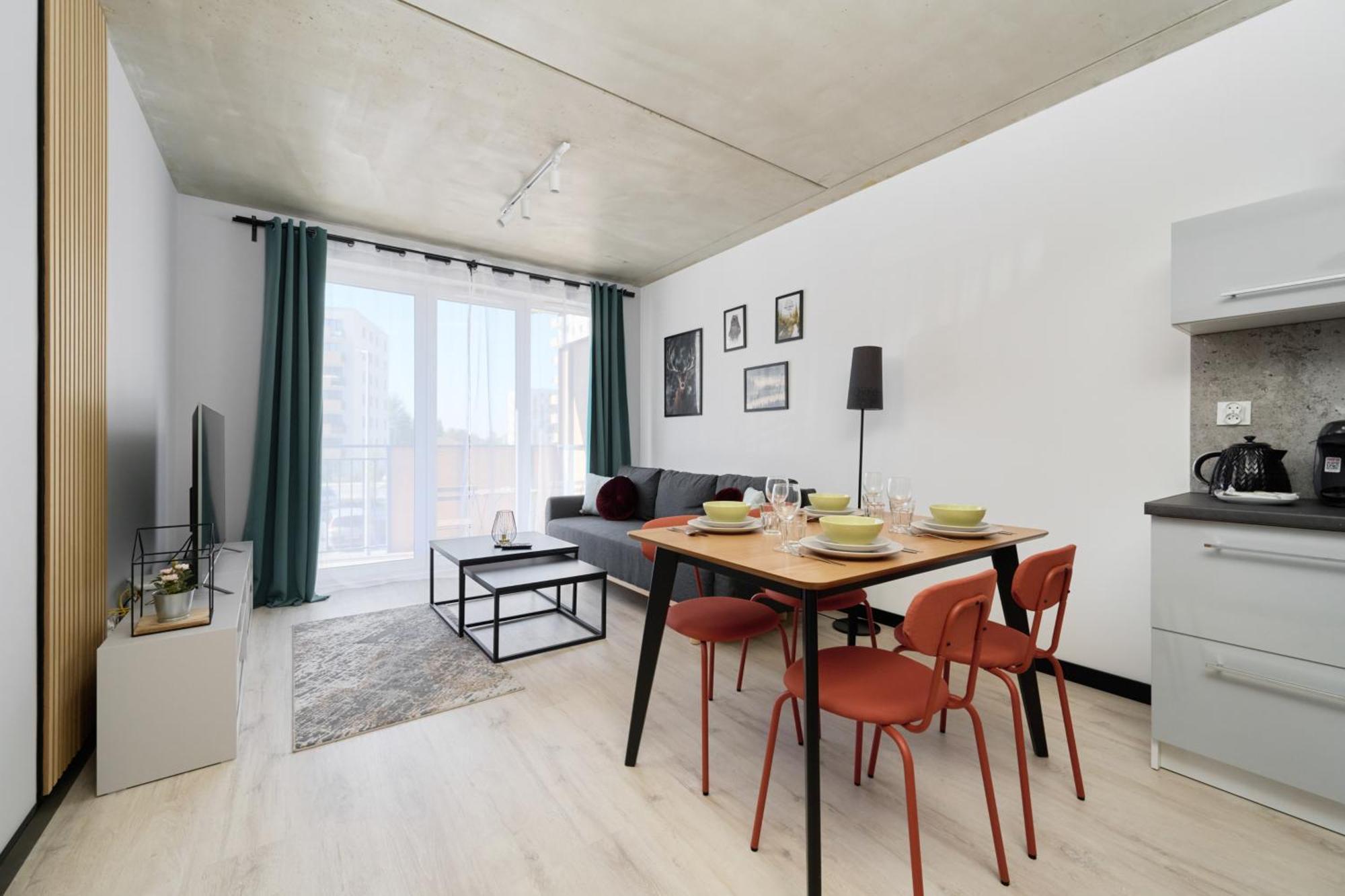 Fresh & Stylish Apartments In Poznan With Parking & Balcony By Noclegi Renters Экстерьер фото